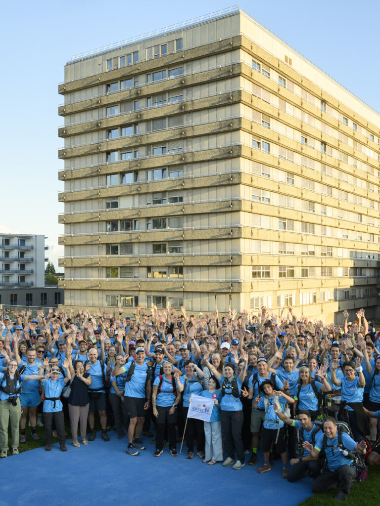 Départ de la marche CHUV-Moléson 2025