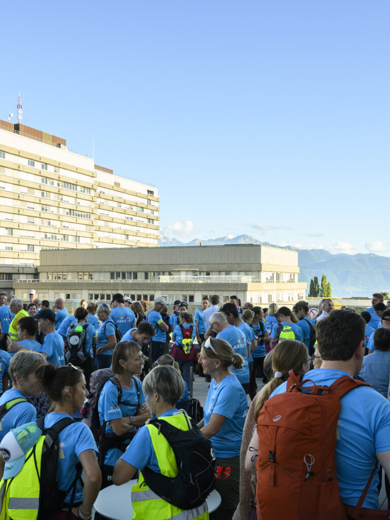 Départ de la marche CHUV-Moléson 2025