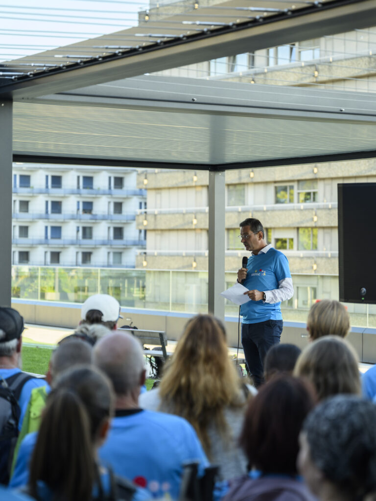 Départ de la marche CHUV-Moléson 2025