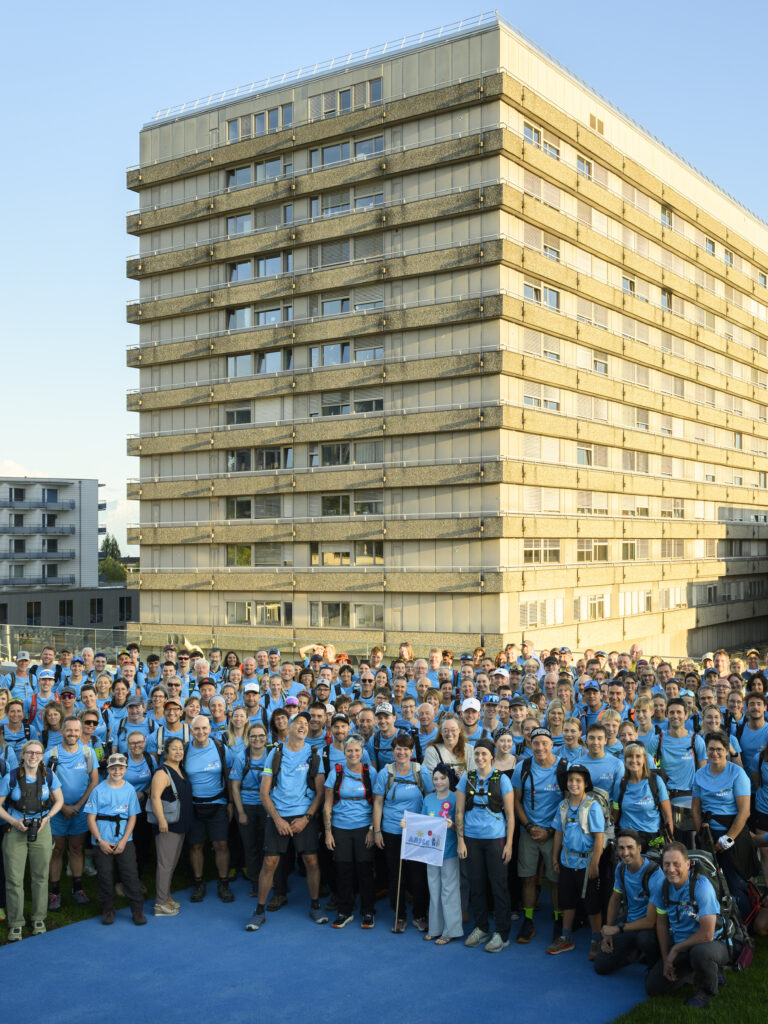 Départ de la marche CHUV-Moléson 2025