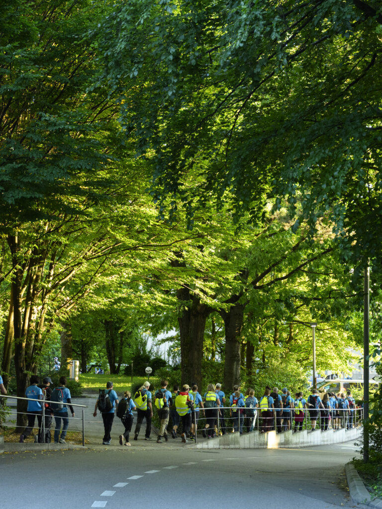 Départ de la marche CHUV-Moléson 2025
